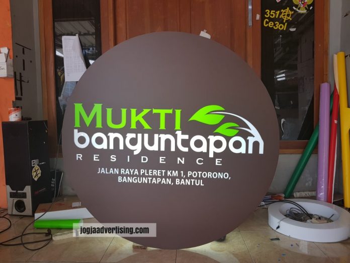 Jasa Pembuatan Neon Box di Purwokerto Paling Murah